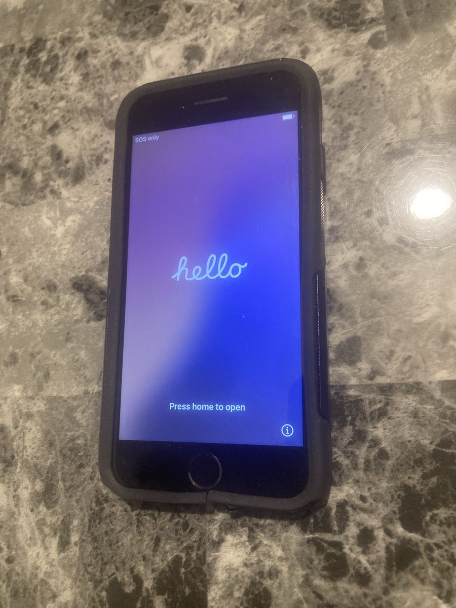 Apple iPhone SE (2nd Gen) (PRODUCT)RED - Cracked Back Glass, Includes OtterBox Case