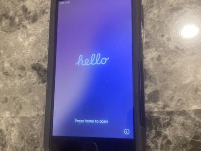Apple iPhone SE (2nd Gen) (PRODUCT)RED - Cracked Back Glass, Includes OtterBox Case