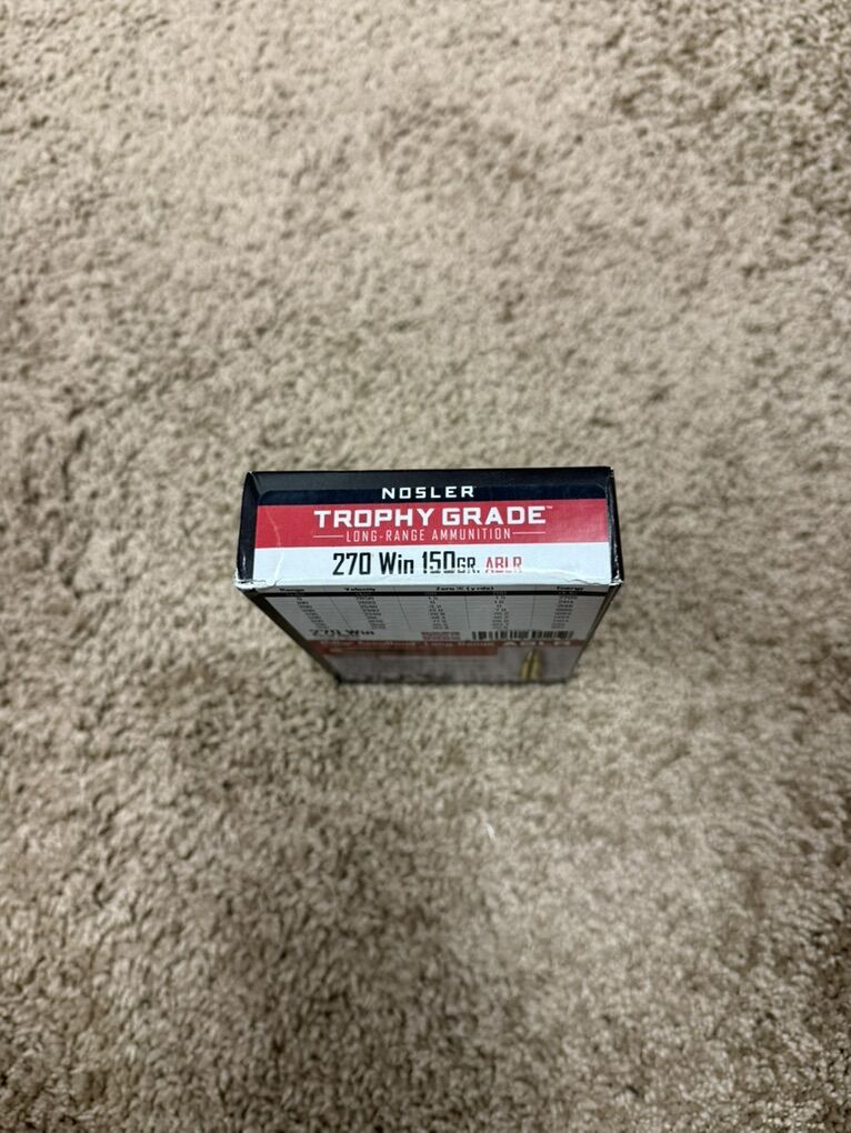 Nosler Traohy Grade 270