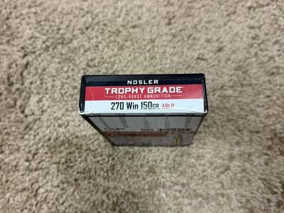 Nosler Traohy Grade 270
