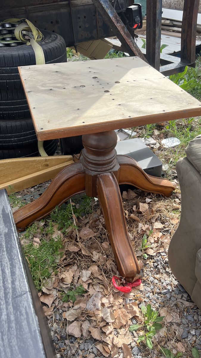 Solid Wood Table Base