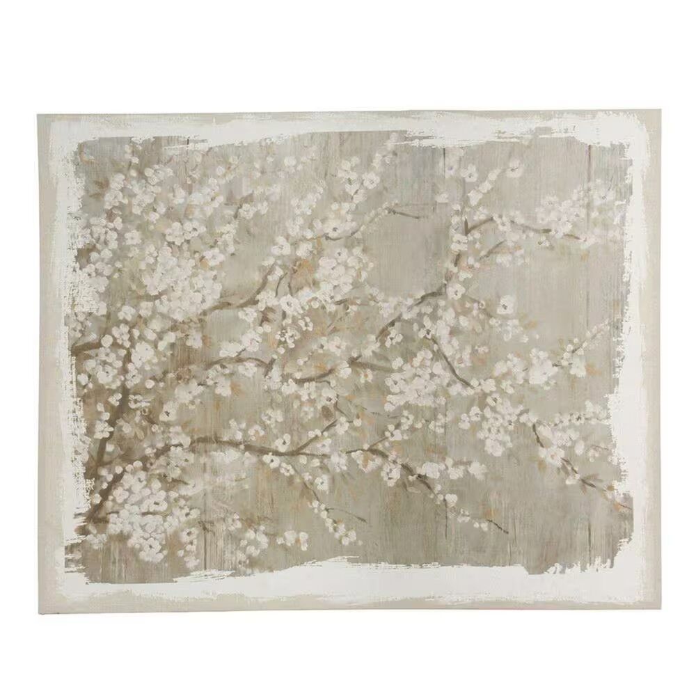 Miscool Anky Unframed Art Print. Large Cherry Blossom Canvas Art Print