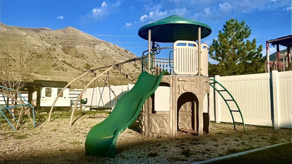 Lifetime Swingset - Adventure Tower & Spider Swing