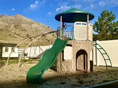 Lifetime Swingset - Adventure Tower & Spider Swing