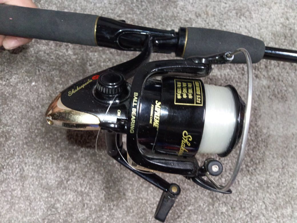 Quantum Lite Fishing Rod & Shakespeare Reel Nice!