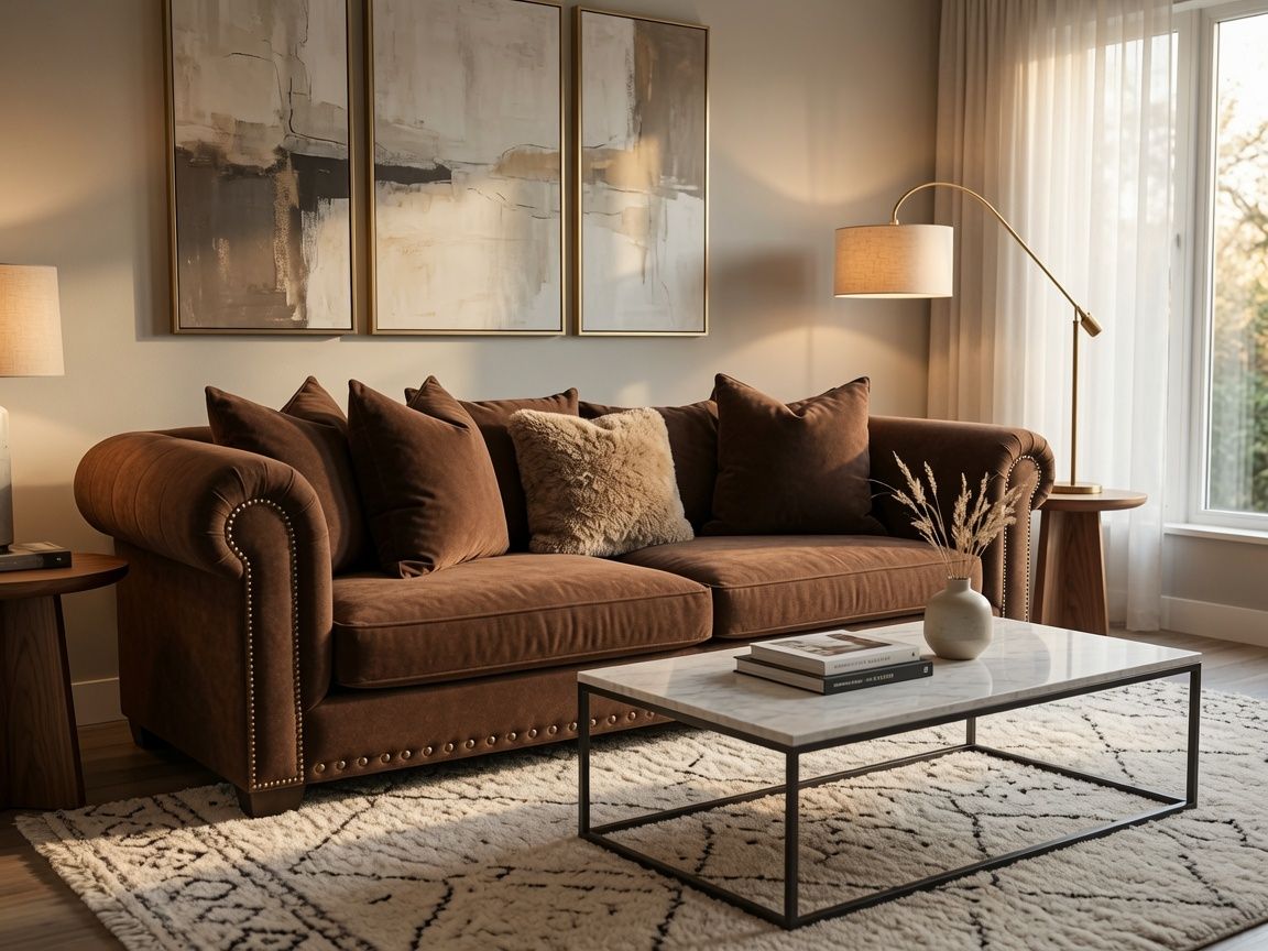 Amazing Brown Couch!
