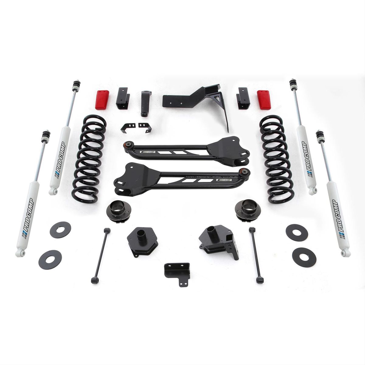 Pro Comp Suspension 6" Stage 2 Radius Arm Lift Kit For 2014-2018 Ram 2500 Diesel ProComp K2200B 