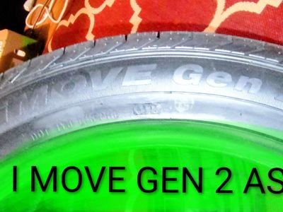 Ironman I Move Gen 2 AS 265/45R20 104W XL Tires (Set of 2) - 80%+ Tread, DOT 2026