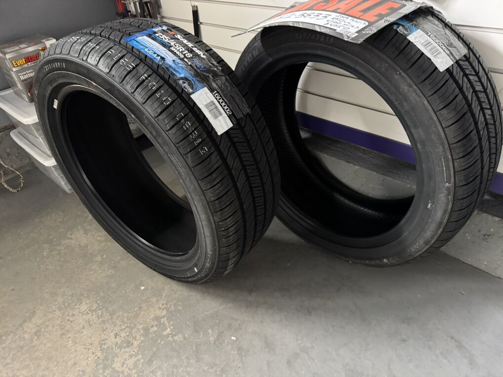 New Tires  P235/45R18