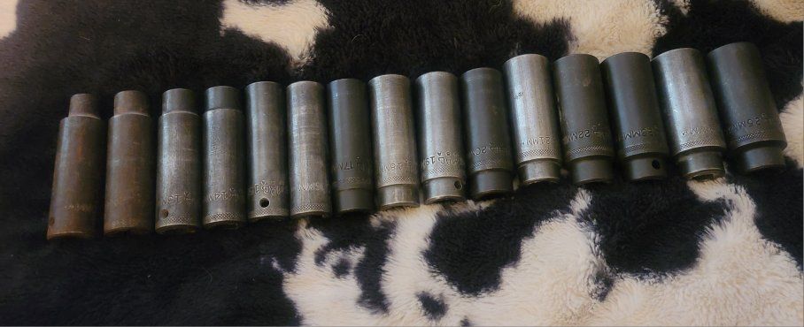 Mac Tools 1/2" Deep Impact 6 point Socket Set