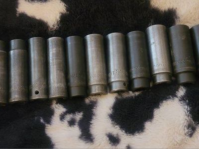 Mac Tools 1/2" Deep Impact 6 point Socket Set