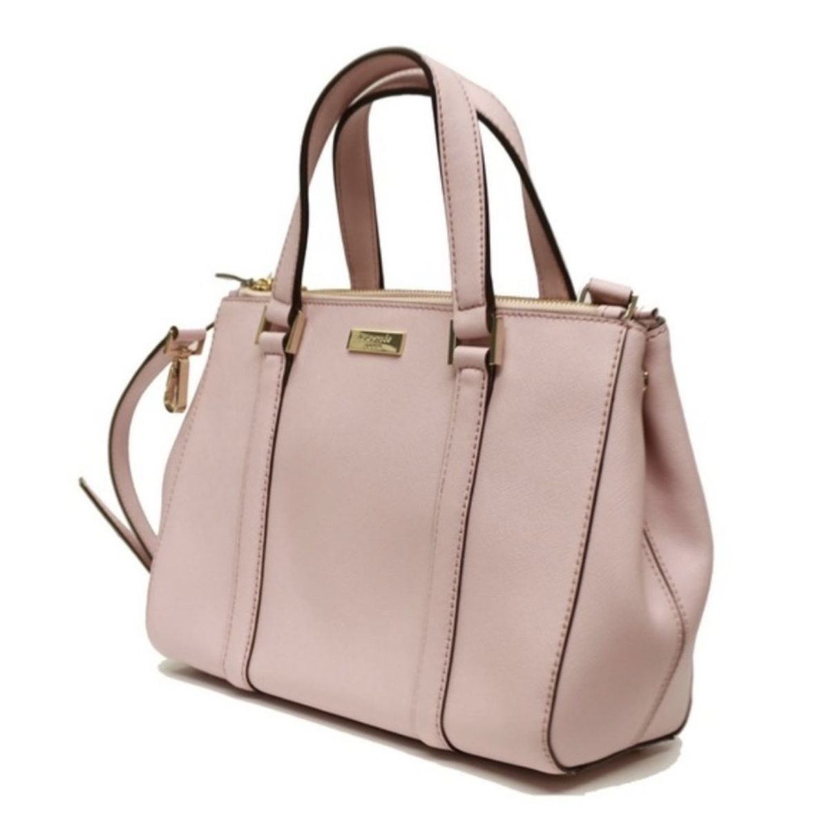KATE SPADE Blush Pink Leather Newbury Lane Large Satchel