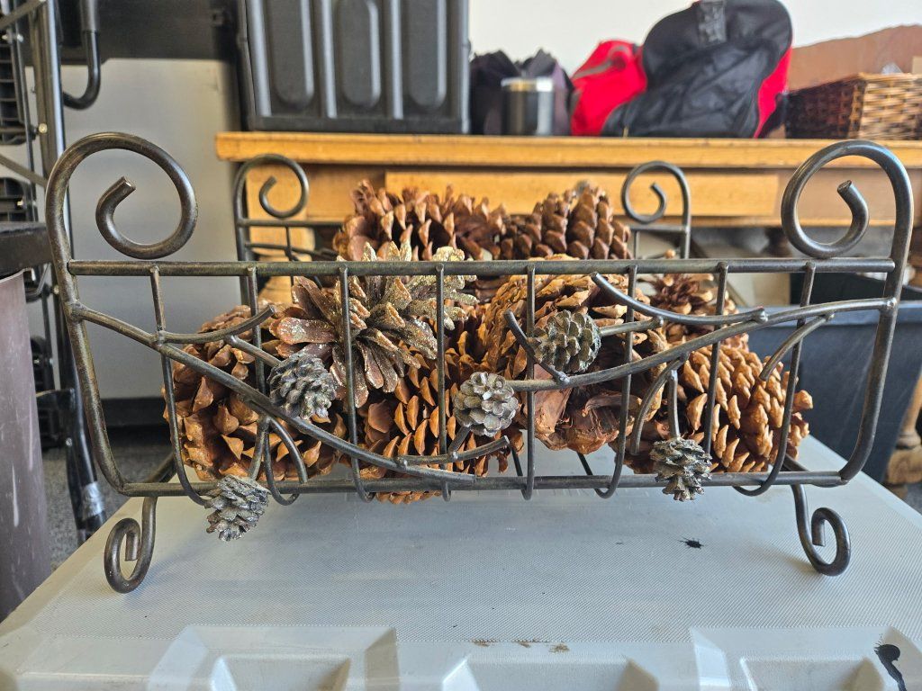 Decorative Metal Wire Basket
