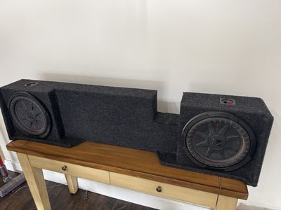 Kicker RT 4ohm 10” subs in truck box