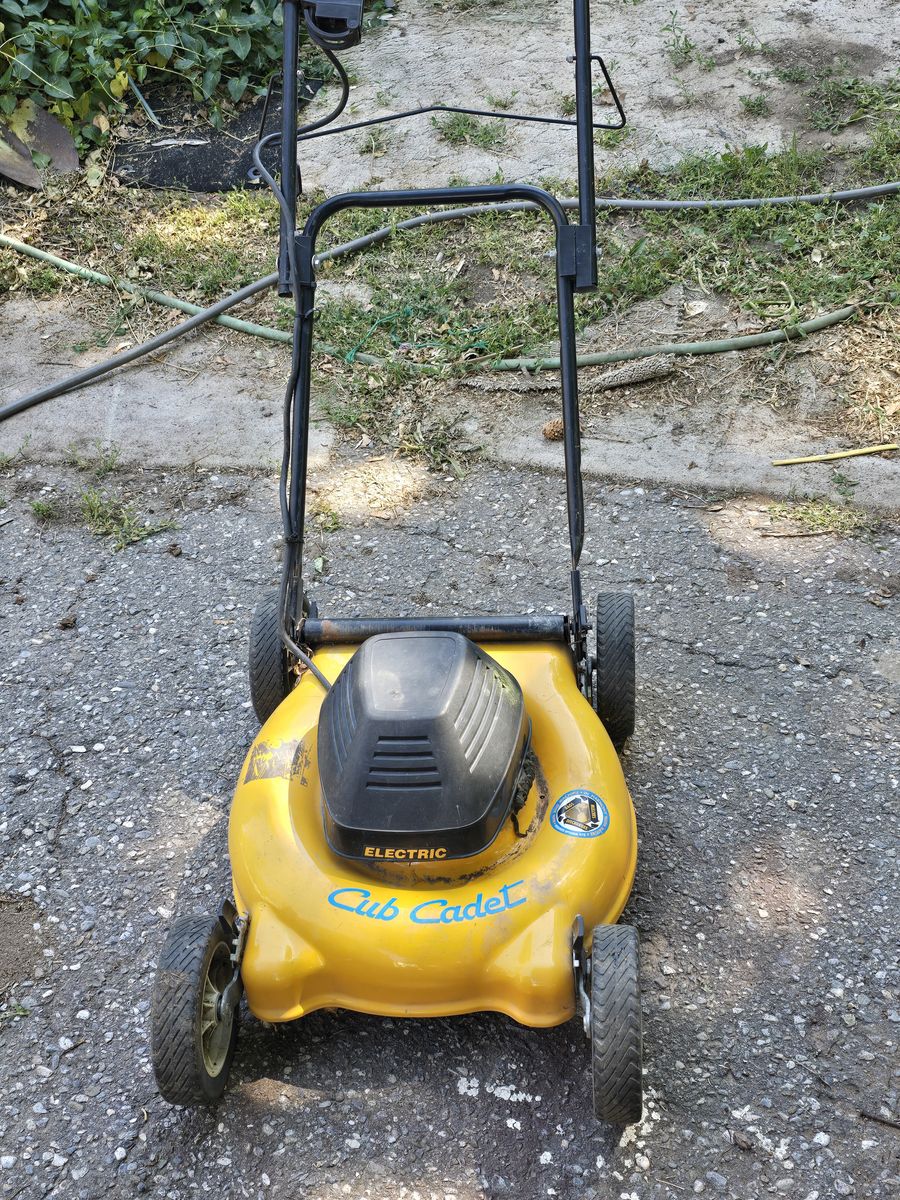 electric lawn mower