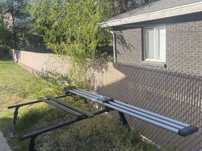 F150 Yakima truck rack with Rod vault