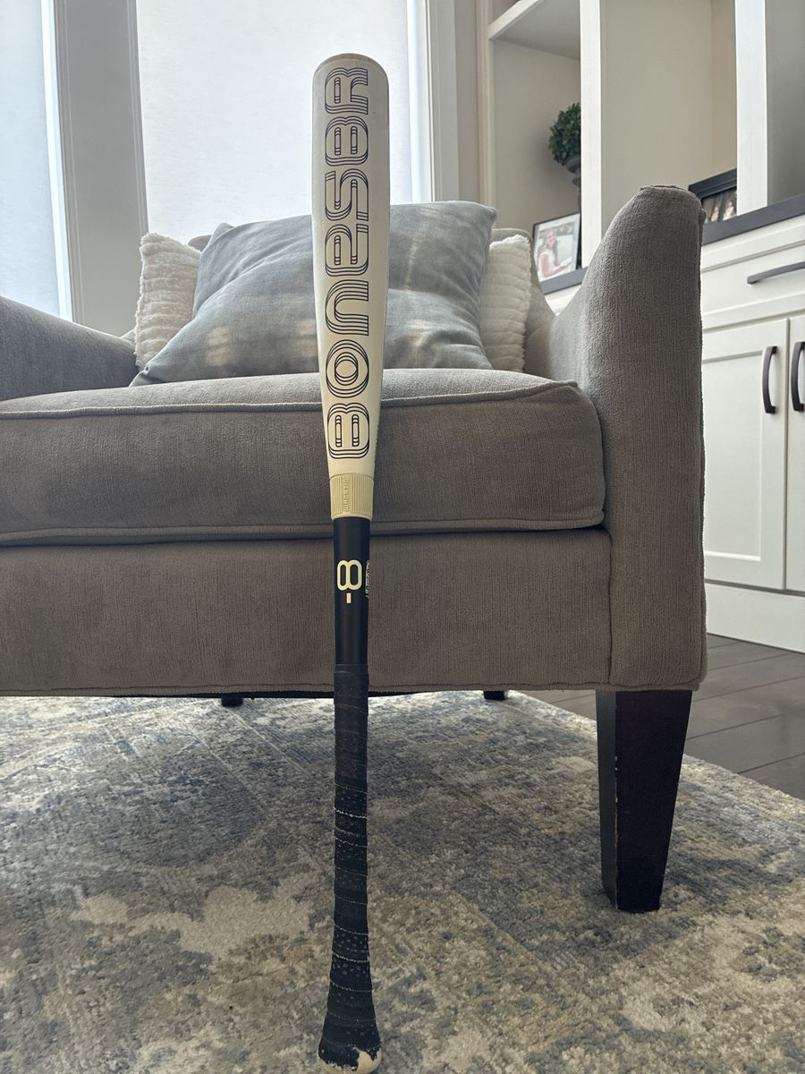 Bonesaber -8 USSSA Baseball Bat (31"/23 oz) White/Black - Used