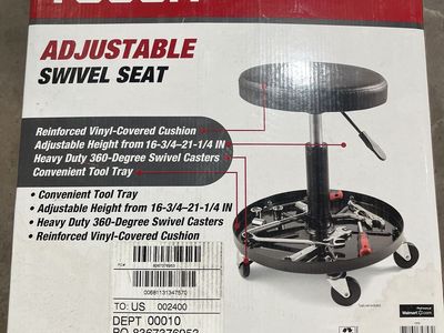 Hyper Tough adjustable swivel Seat