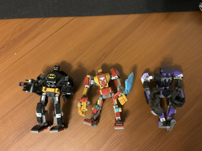 Lego Mechs - Batman, Iron Man, Black Panther