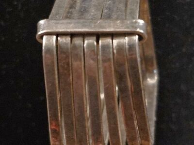 UNIQUE SUPER COOL VNTG SS 925 STACKED 7 PIECE PEND