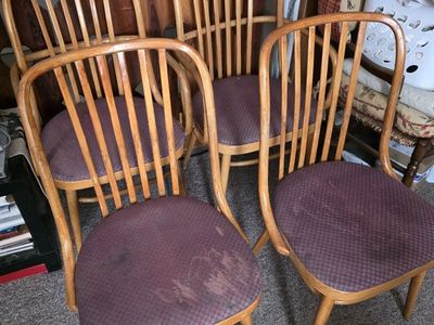4 rattan chairs