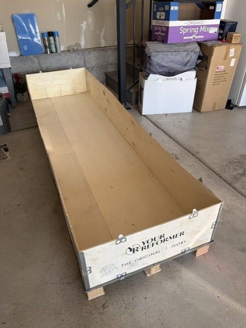 FREE wooden box and wooden lid