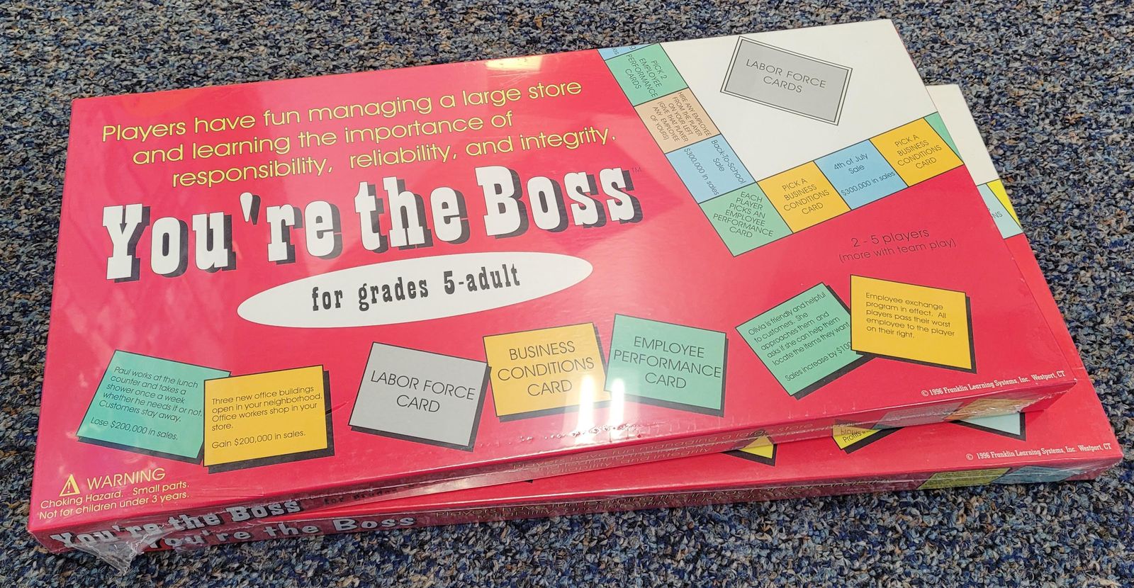 You're the Boss Board Game (Brand New - never opened)