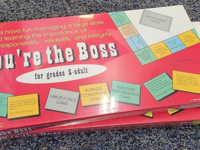 You're the Boss Board Game (Brand New - never opened)