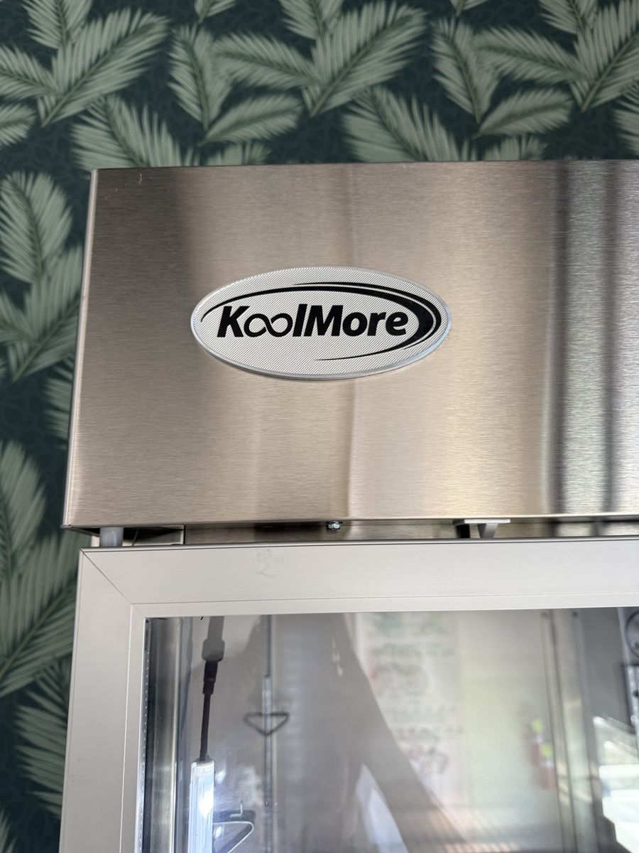 KoolMore Commercial Refrigerator Stainless Steel - Like New Condition