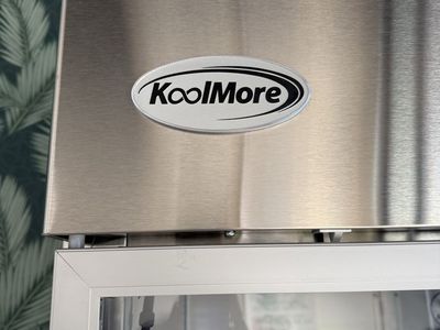 KoolMore Commercial Refrigerator Stainless Steel - Like New Condition