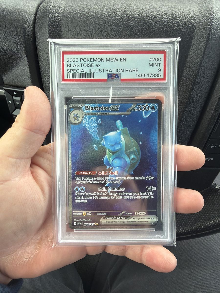 Blastoise EX #200 - PSA 9