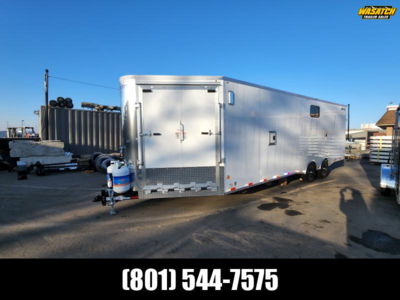 2026 Southland Trailers 8X30 (26'+4') Enclosed Cargo 12K Snowmobile Trailer
