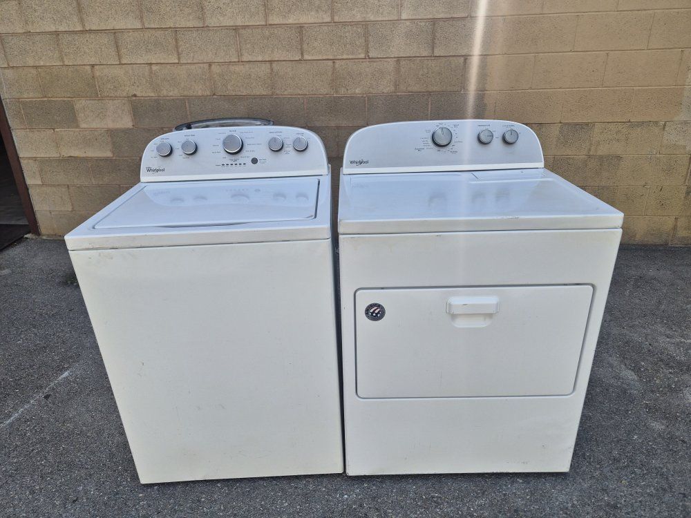 WHIRLPOOL SET WASHER AND  ELECTRIC DRYER FREE  DELIVERY !