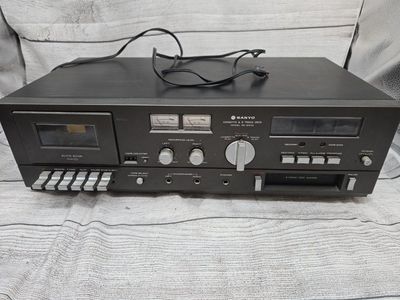 Sanyo RD-8400A Cassette & 8-Track Deck Player Reco