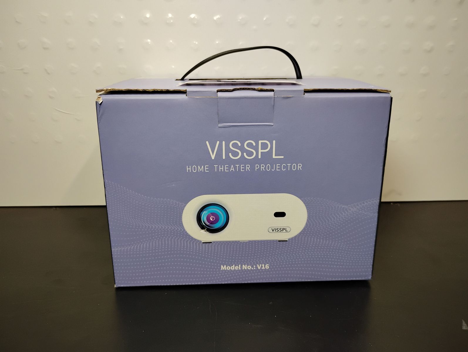 VISSPL V16 Full HD (1920x1080p) Portable Mini Projector - NEW