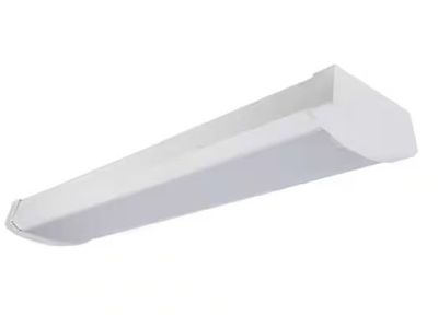 2 Pack - 48" 4000 Lumens Integrated LED White Wraparound Light 4000K Bright White