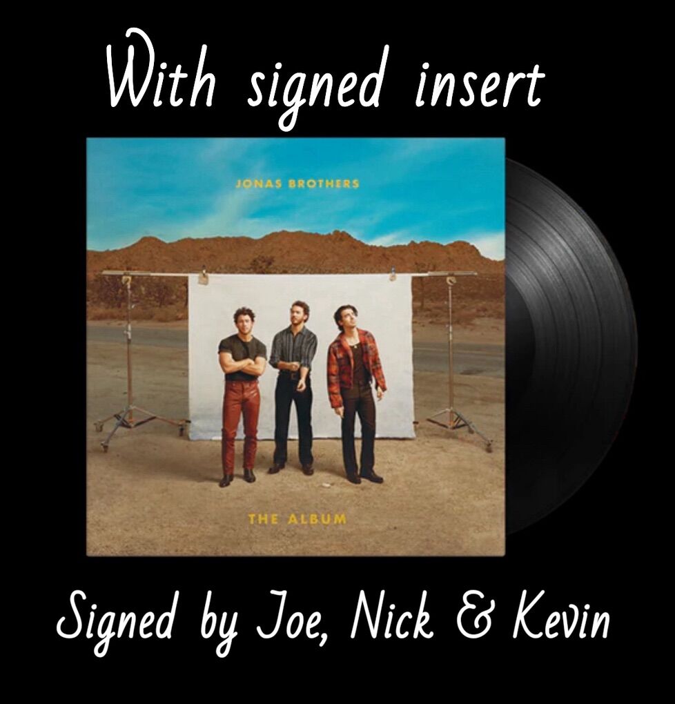 Jonas Brothers-SIGNED-The Album Vinyl-2LP-SEALED