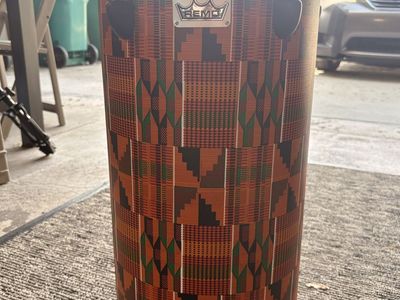 Remo 14” Tunable Tubano – Kinte Cloth Finish
