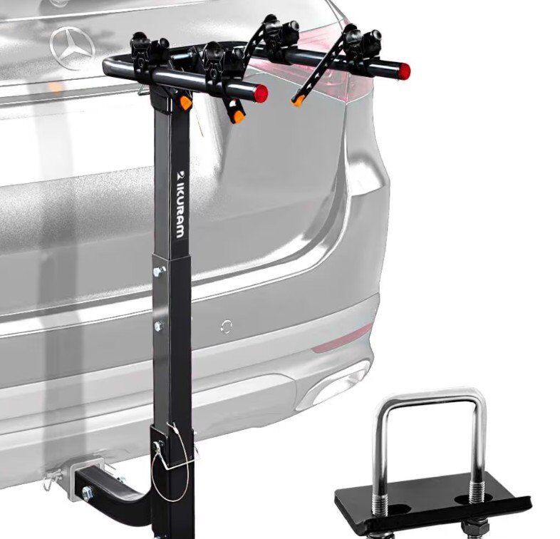 NEW 2 Bike 2" Hitch Rack Bicycle Carrier