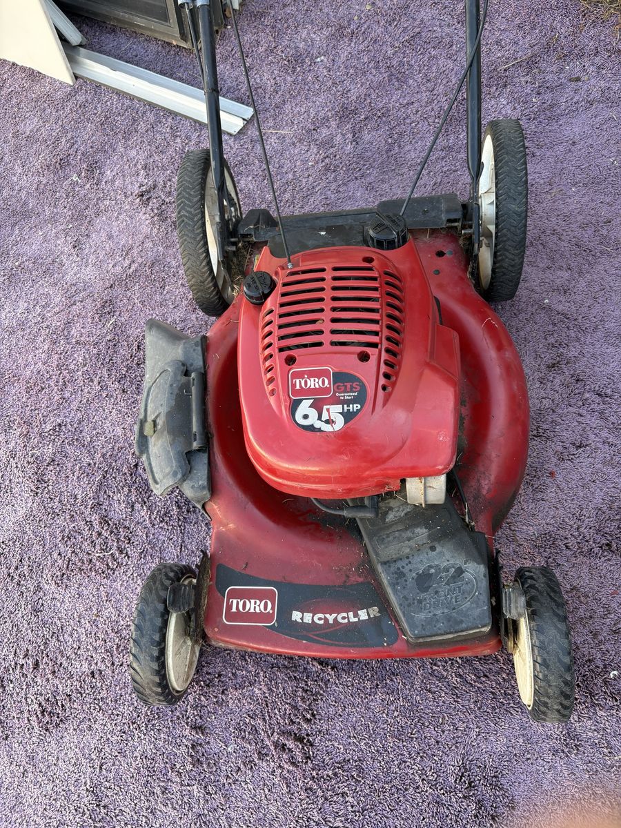 Toro Recycler 6.5 HP GTS Lawn Mower - Parts or Repair