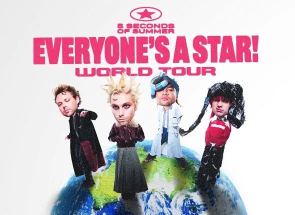 5 Seconds of Summer GA Lawn Tickets - 2 Available