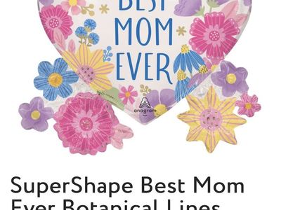 24 Mother's Day Mylar Foil Ballon's Set
