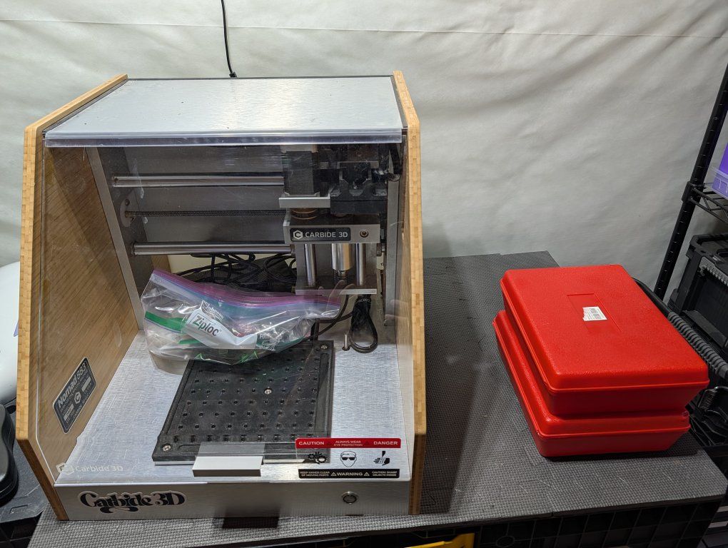 Carbide 3D Nomad 883 Pro Desktop CNC Mill with Accessories