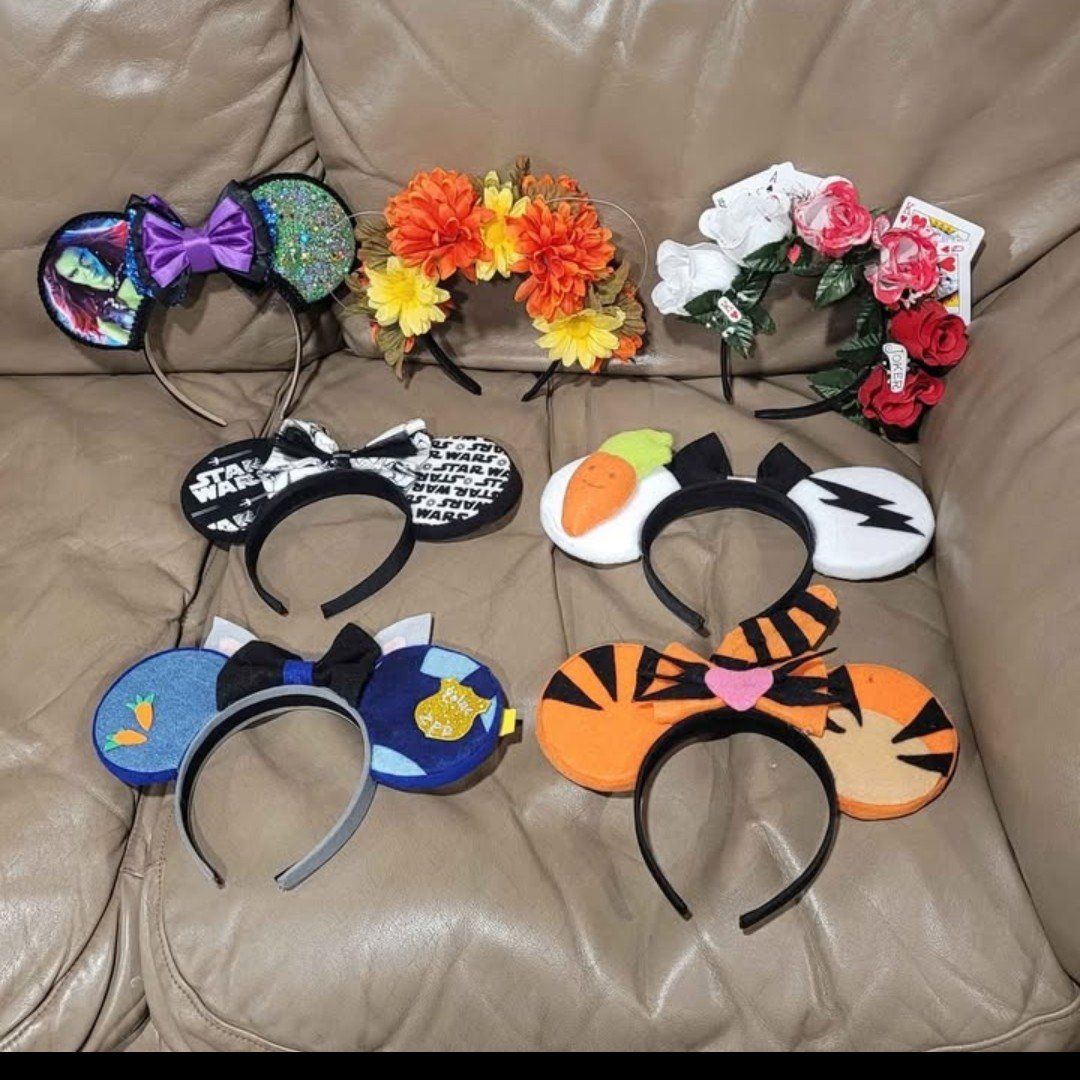 Homemade character ears