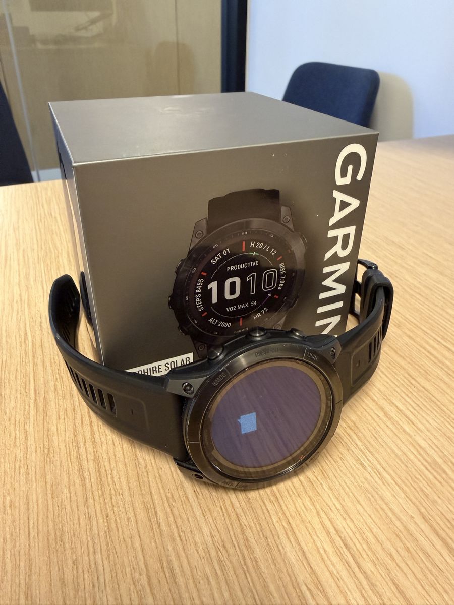 Garmin Fenix 7X Sapphire Solar