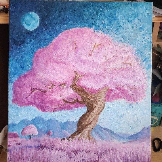 Original Oil Painting 16" x 20"