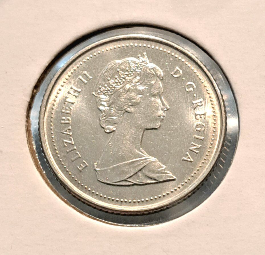 1989 Canada 10 Cent Coin Uncirculated Mint