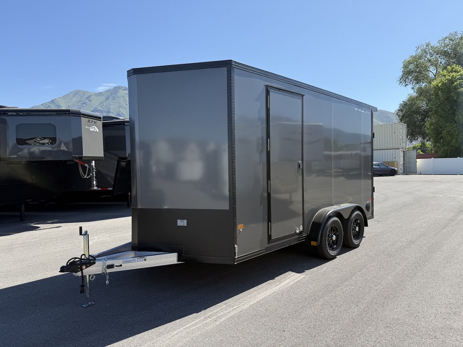 2026 Alcom Stealth 7.4x14 TRUE 7' INTERIOR WIDTH