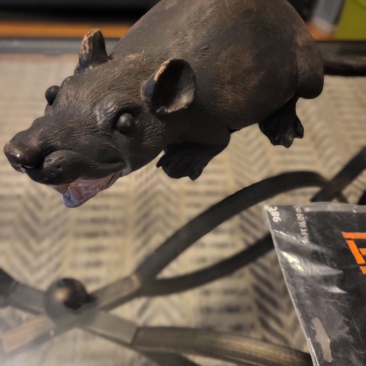 large Rat Halloween Decoration