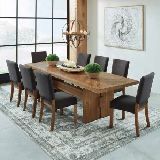 Large Wooden Dining Room Table - Seats 8 - Used.